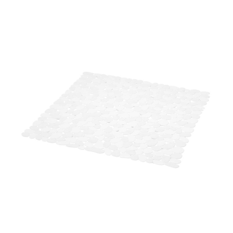 Brusemåtte Koros 53 x 53 cm Hvid Antiskrid