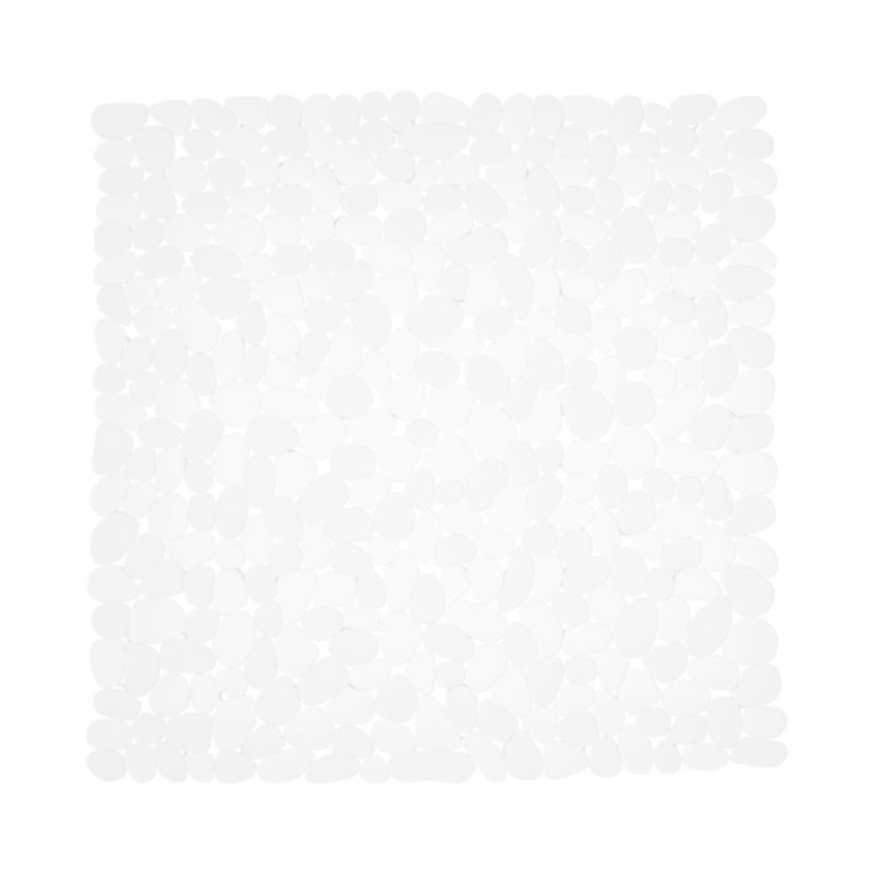 GoodHome Koros skridsikker brusemåtte 55 x 55 cm hvid