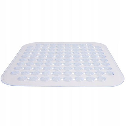 Bademåtte 43,5x43,5 cm Transparent Skridsikker 1 stk. | 5905923651948