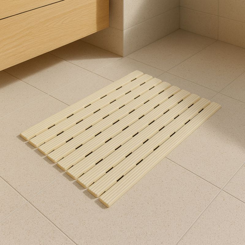 Antiskridmåtte 43x61 cm Kremfarvet PVC