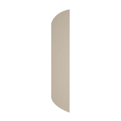 MDF Afslutningsliste 6 x 30 x 2400 mm Hvid Selvklæbende