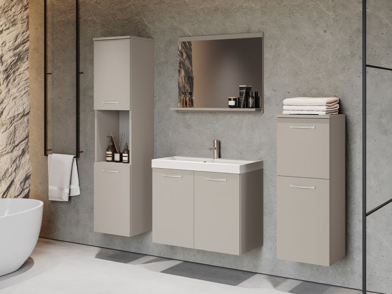 Badeværelsesmøbelsæt Malo 60 cm Beige 1 stk. | 5903211507151