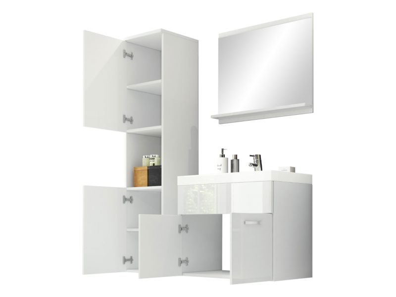 Badeværelsessæt Montreal 60 cm Kashmir Beige 1 sæt