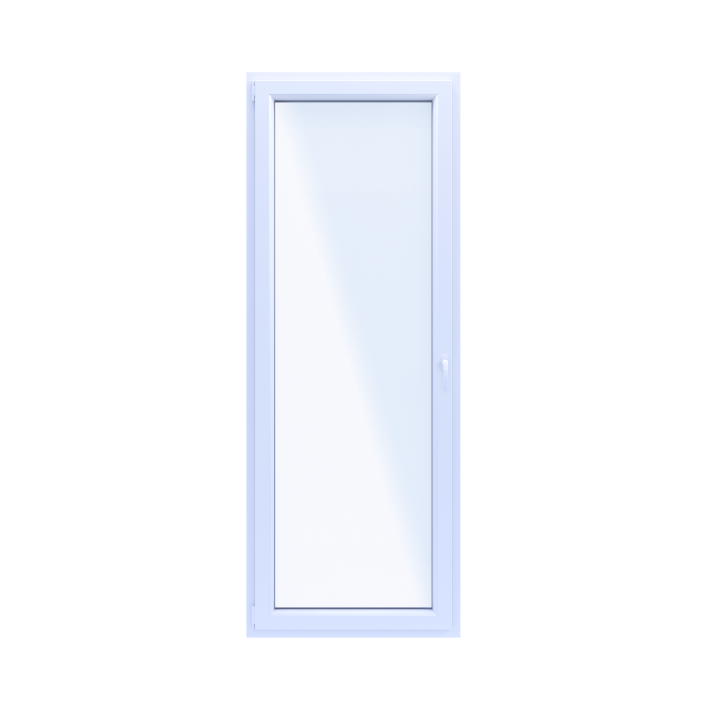PVC Vindue 2-lags Altandør OB8 Hvid 86,5x229,5 cm Indadgående Venstre