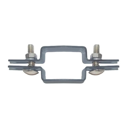 Mellemklemme 5x5 cm Antracit Galvaniseret | 5901891479041