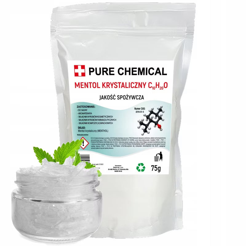 Mentolkrystaller til Sauna 75 g