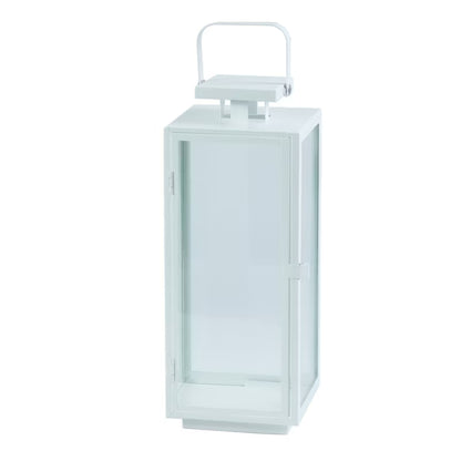 Metal Lanterne 50 cm Hvid