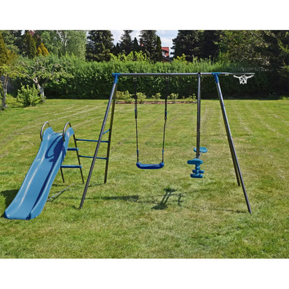 Metal Legeplads Tymek 216x180x195 cm Blå