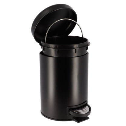 Metal Affaldsspand Core 3 L Sort med Pedal