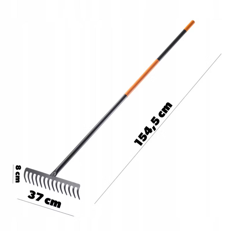 Metalrive 14 Tænder 154,5 cm Sort Stål
