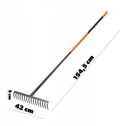 Metalrive 16 Tænder 154,5 cm Sort