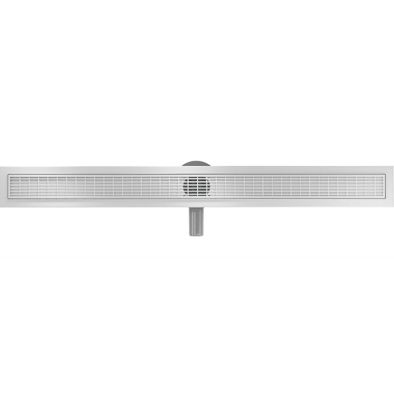 Mexen Flat inox lineært afløb 80 cm, 1 stk.