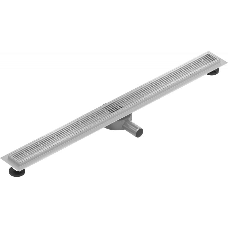 Mexen Flat inox lineært afløb 80 cm, 1 stk.