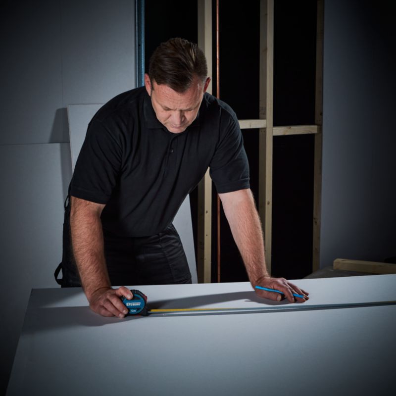 Erbauer 5 m sammenrulleligt målebånd