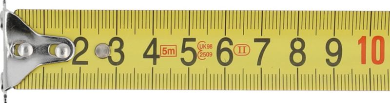 Yato sammenrulleligt målebånd 5 m x 25 mm