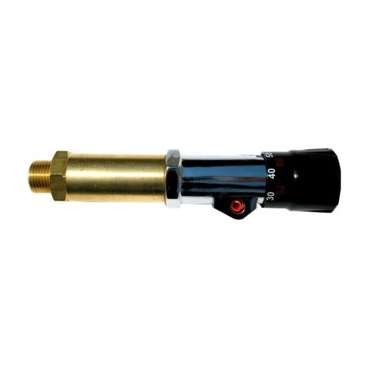 Regulus 1/2" trækregulator til fastbrændselsfyr