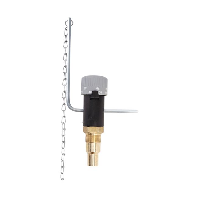 Regulus trækregulator 3/4" til fastbrændselsfyr