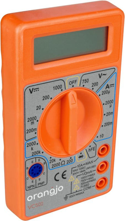 Digital DPM-måler med buzzer VC502