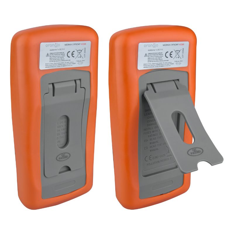 Digitalt måleinstrument med buzzer Orangjo VC505