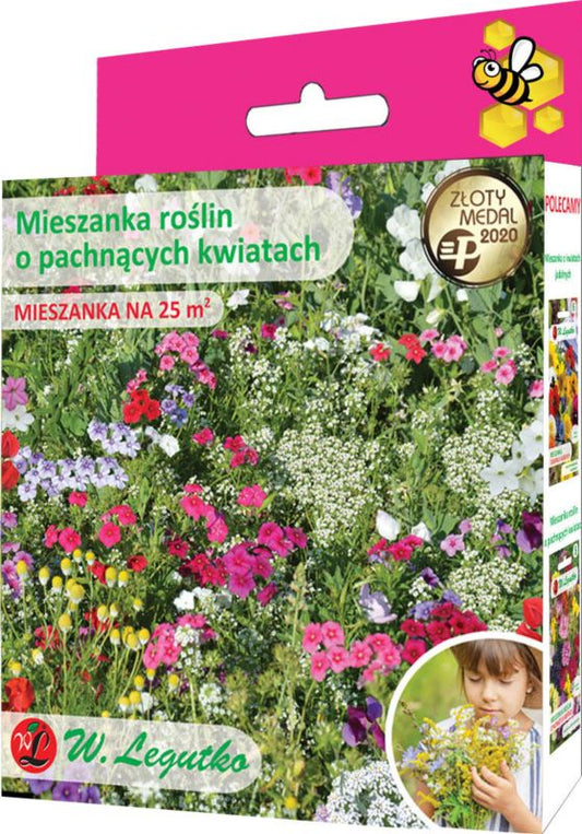 Blanding af planter med duftende blomster