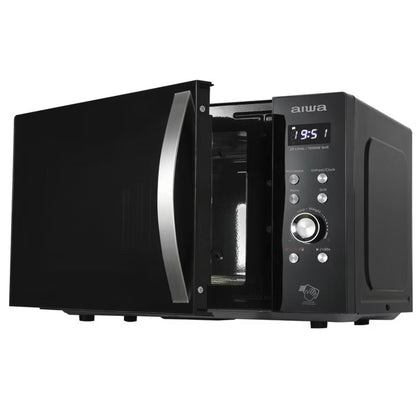 Mikrobølgeovn MW-230DG/BK 23 Liter Sort med Grill