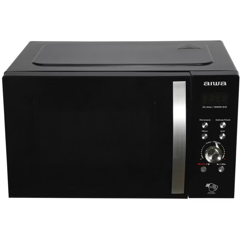 Mikrobølgeovn MW-230DG/BK 23 Liter Sort med Grill