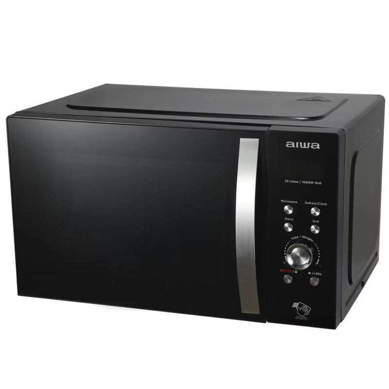 Mikrobølgeovn MW-230DG/BK 23 Liter Sort med Grill