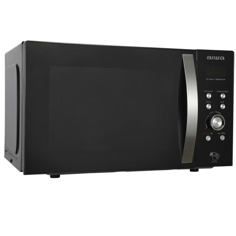 Mikrobølgeovn MW-230DG/BK 23 Liter Sort med Grill