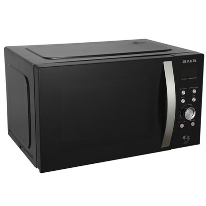 Mikrobølgeovn MW-230DG/BK 23 Liter Sort med Grill
