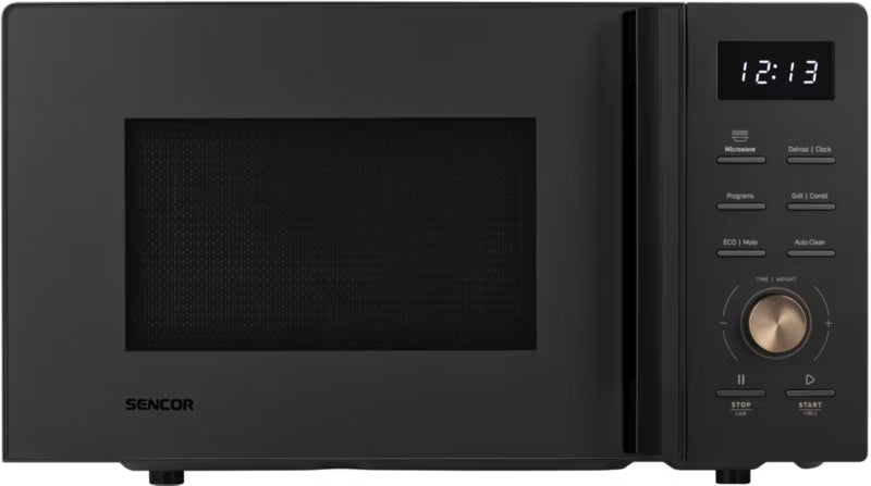 Mikrobølgeovn SMW 5520BK 20 Liter Sort med Grill