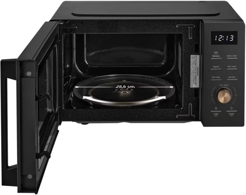 Mikrobølgeovn SMW 5520BK 20 Liter Sort med Grill