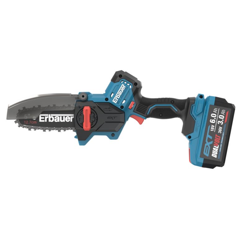 Mini akku-kædesav Erbauer 18 V 15 cm