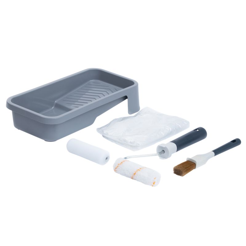 GoodHome mini malersæt med 6 dele til dekoration