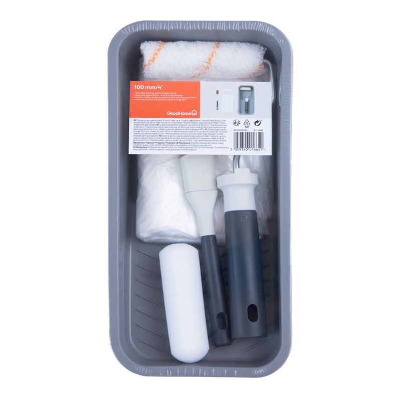 GoodHome mini malersæt med 6 dele til dekoration