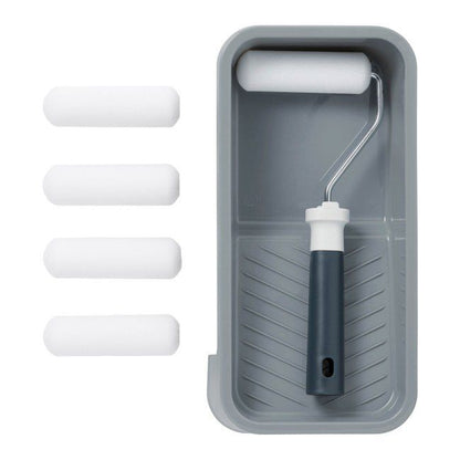 Mini malersæt GoodHome med bakke, 7 dele