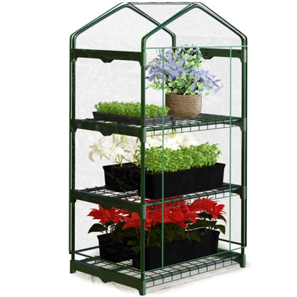 Minidrivhus 125x69x49 cm Transparent
