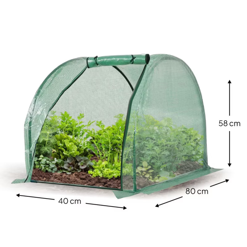 Minidrivhus 46x80x58 cm Plast