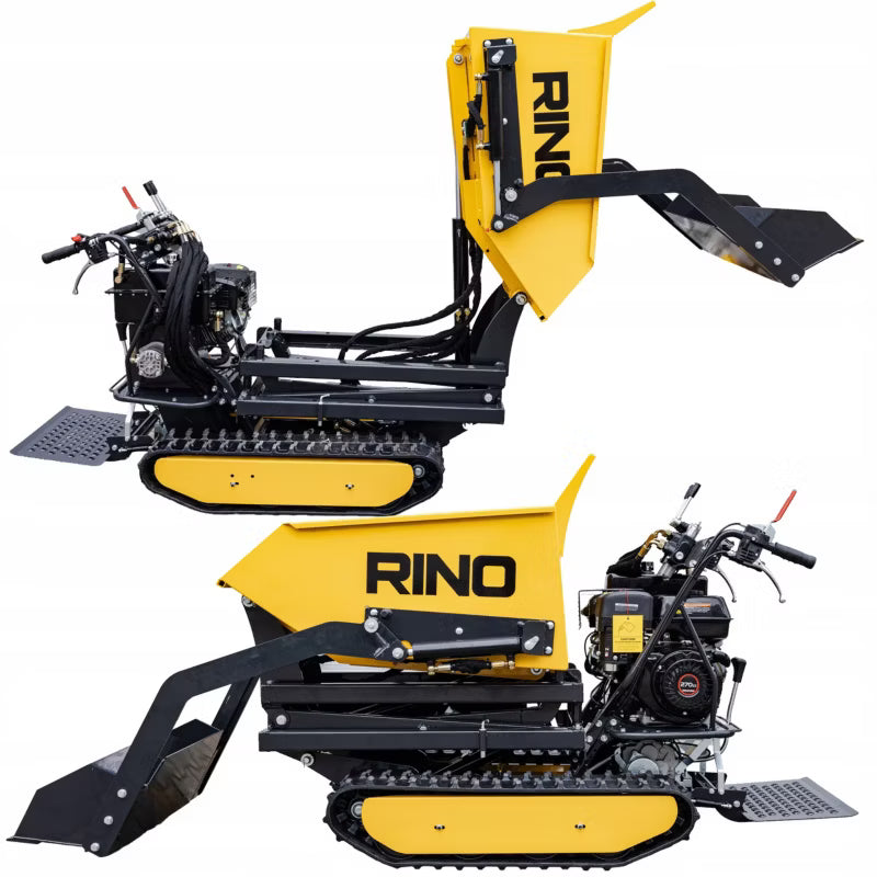 Minidumper med Bælter 450 kg Hydraulisk Tip XGCART-450P