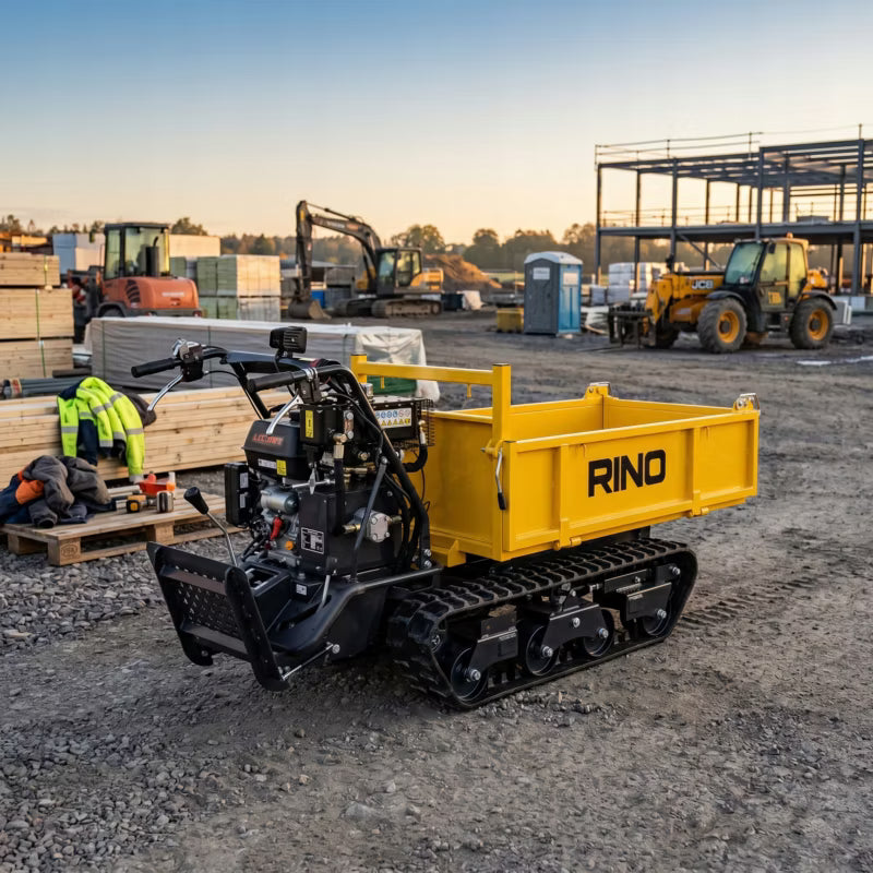 Minidumper på Bælter Hydraulisk 800 kg XGCART-800P Orange