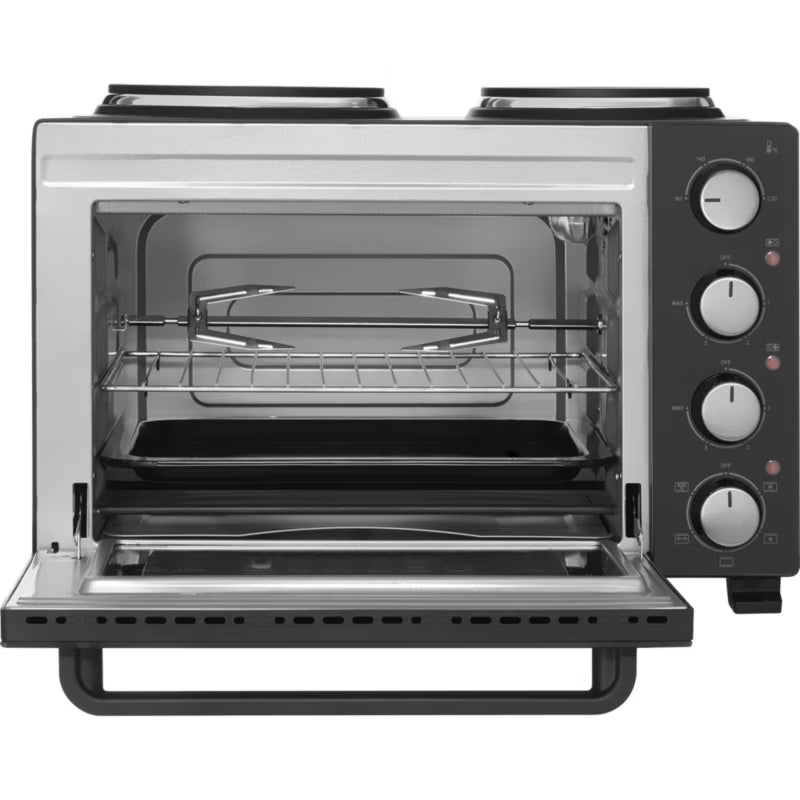 Miniovn SEO 2800BK 28 Liter Sort med Kogeplader