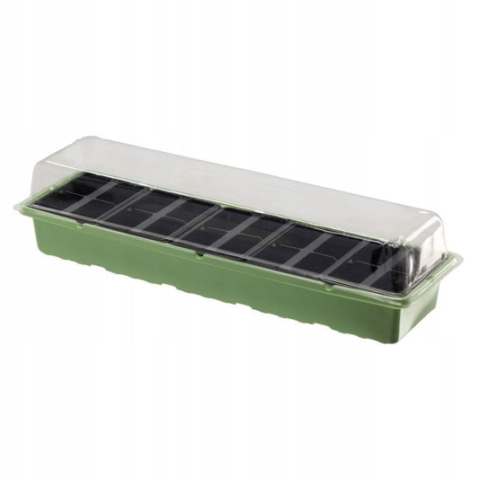 Minidrivhus KADAX Vesima, 20 celler 54 x 16 cm, grøn