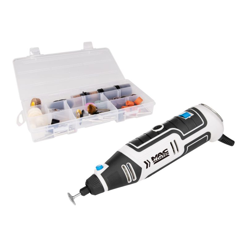 MacAllister minisliber 130 W med 213 tilbehørsdele