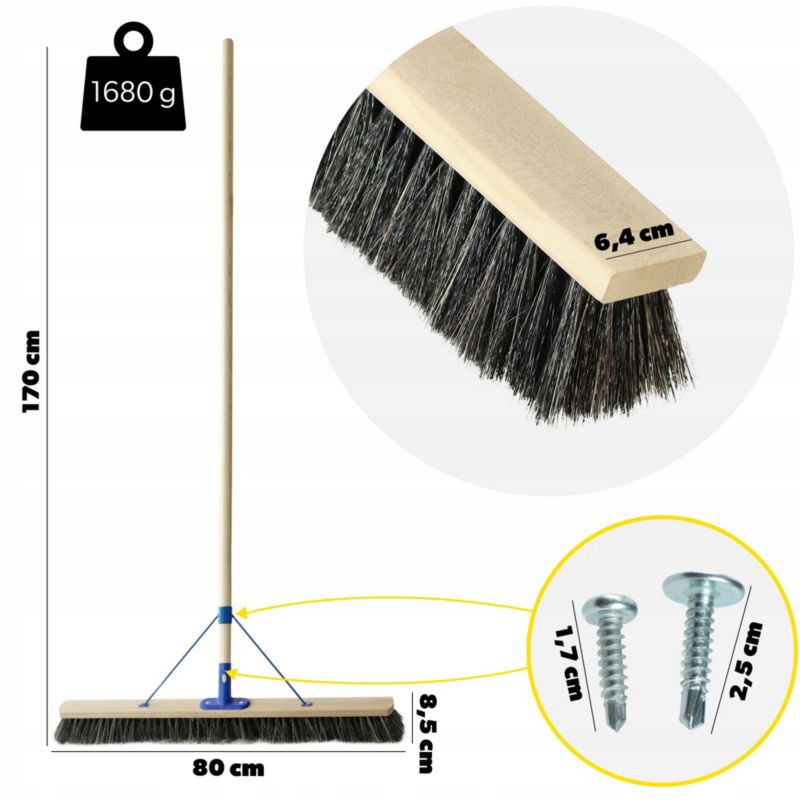 KADAX Universal Fejebakke Kost 80 cm med Skaft