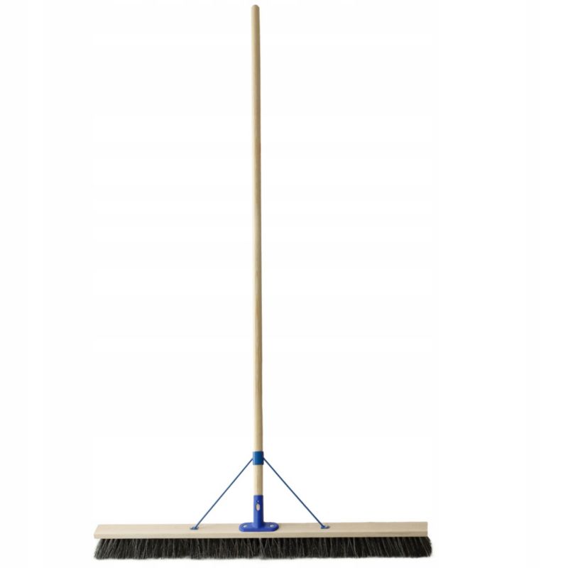 Kadax gadefejebørste med kost og 100 cm skaft