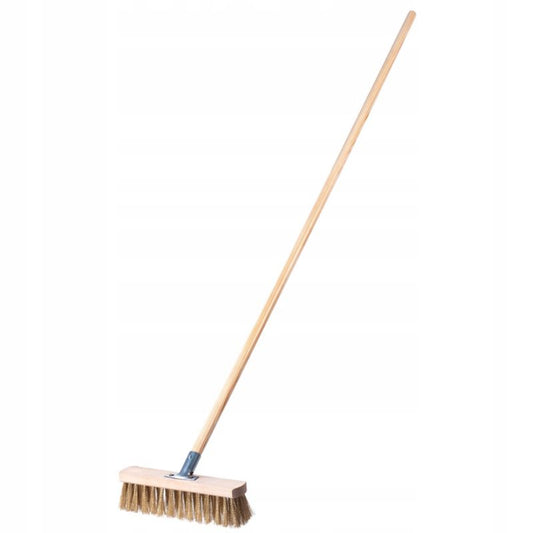 KADAX Gadefejebørste med kosteskaft, 30 cm