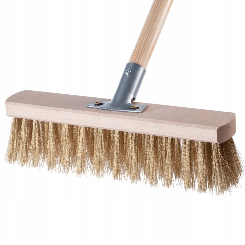 KADAX Gadefejebørste med kosteskaft, 30 cm