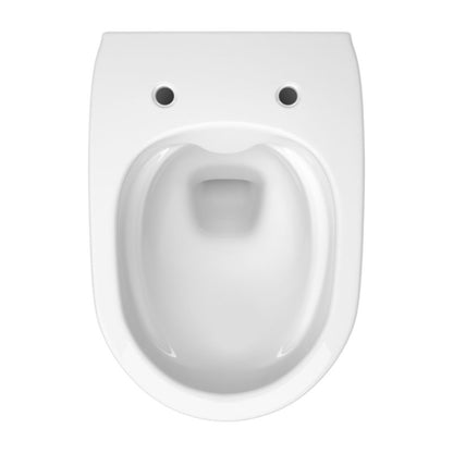Væghængt Toilet Luna Uden Bræt Hvid Blank 49,5 cm 5901771133896