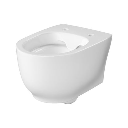 Væghængt Toilet Luna Uden Bræt Hvid Blank 49,5 cm 5901771133896