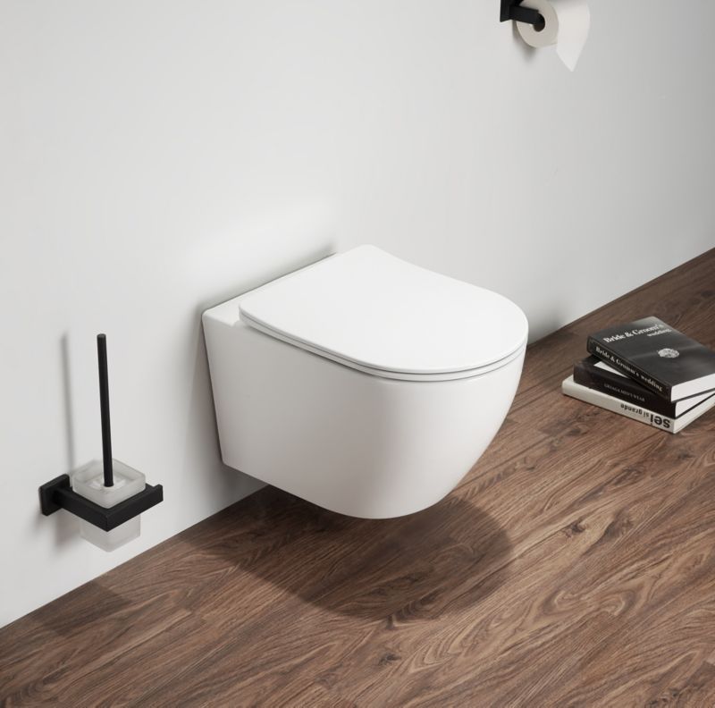 Væghængt Toilet Corciano Nexa Base Hvid Højglans 49x37 cm