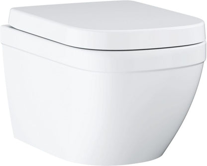 Væghængt Toilet Hvid med Spiral Skyl 3/5 L og Låg med Dæmpet Lukning 39 206 000